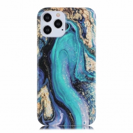 Liquidsand Marble water sticker iphone case