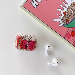 Flower and Chain print Airpods Case