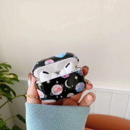 Planets print airpods case