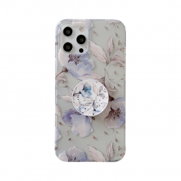 IMD floral phone case with matching Pop Socket