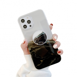 IMD marble case with matching Phone Holder