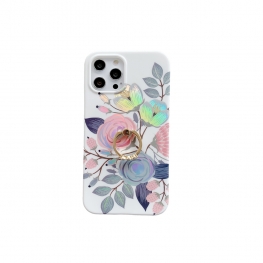 Hologram flower phone case