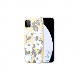 IMD Half Wrapping Printing flower phone case