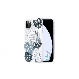 Tropical Leaves print IMD Phone case