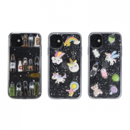 3D carton Epoxy Phone Case