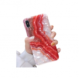 Marble Seashell pattern phone case