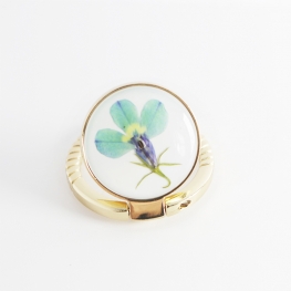 Dried flower Epoxy Finger Ring holder