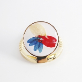 Real dried flower Epoxy Finger Ring holder