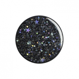 Black Glitter Pop Socket