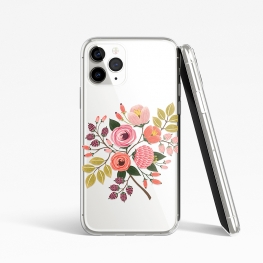 IMD clear flower phone case