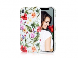Colorful Floral iphone case with IMD Technology